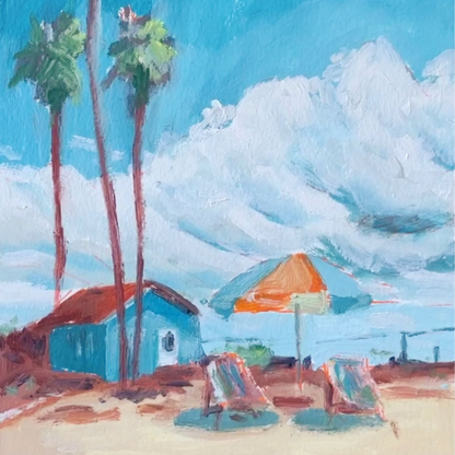 Sandy Beach Hut